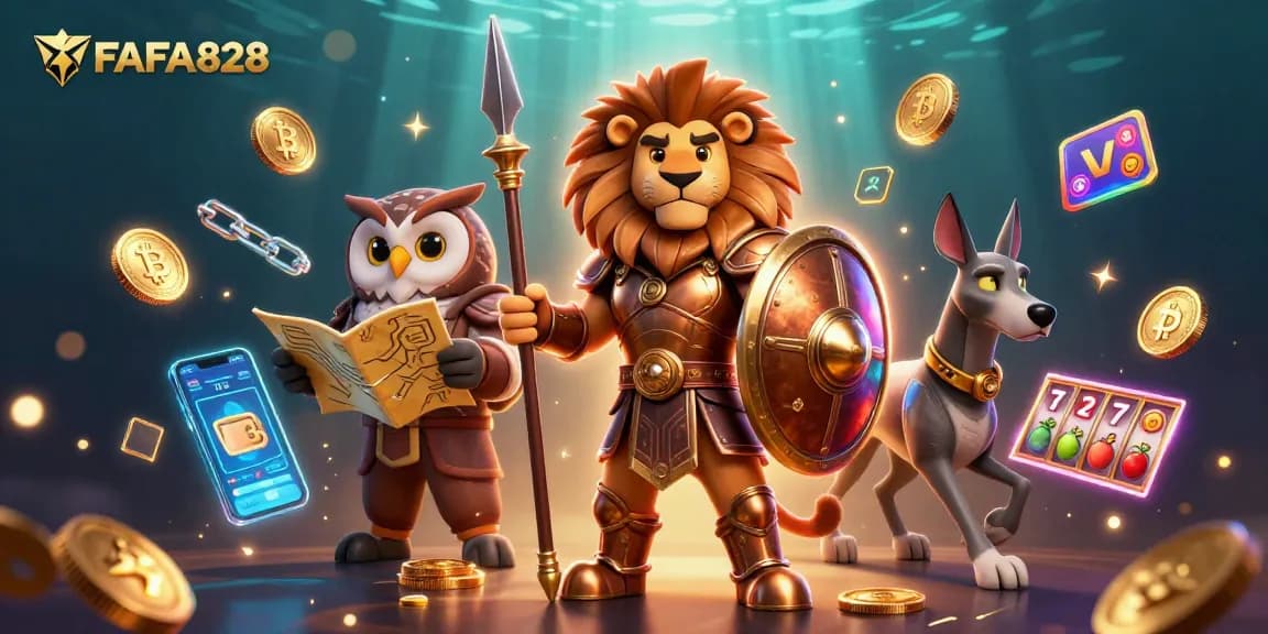 Engage with FAFA828 roulette spins and jackpots in this vibrant casino scene.