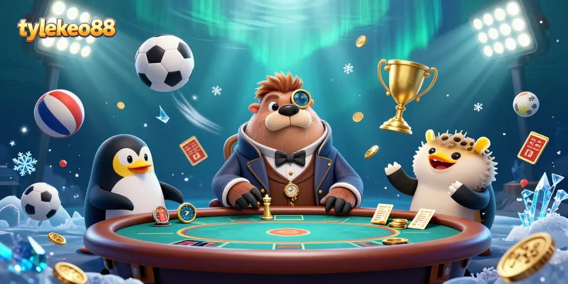 Enhance your betting strategies with tylekeo88 insights in an exciting underwater poker scene.