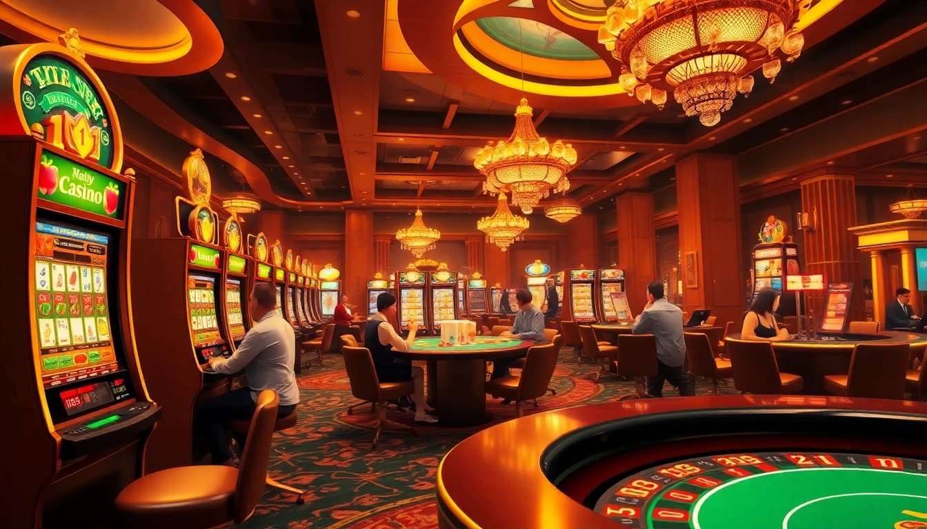 Experience thrilling online gaming at https://nohudoithuong.life/ with exciting slot machines and vibrant casino tables.