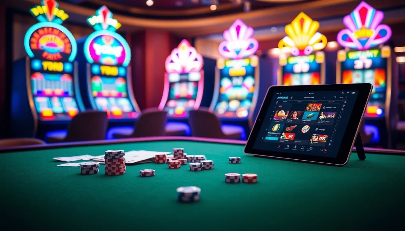Experience lively casino action at kim88.com with tables, cards, and vibrant slot machines.
