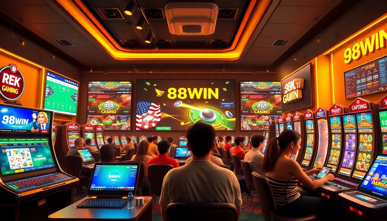 Discover the thrilling gaming experience at 98WIN with vibrant online casino and sports betting.