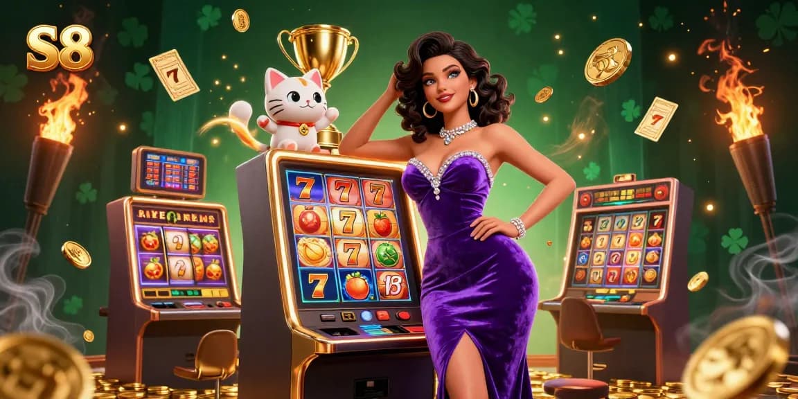 Spin the S8 slot reels to hit the jackpot with vibrant visuals and dynamic action!