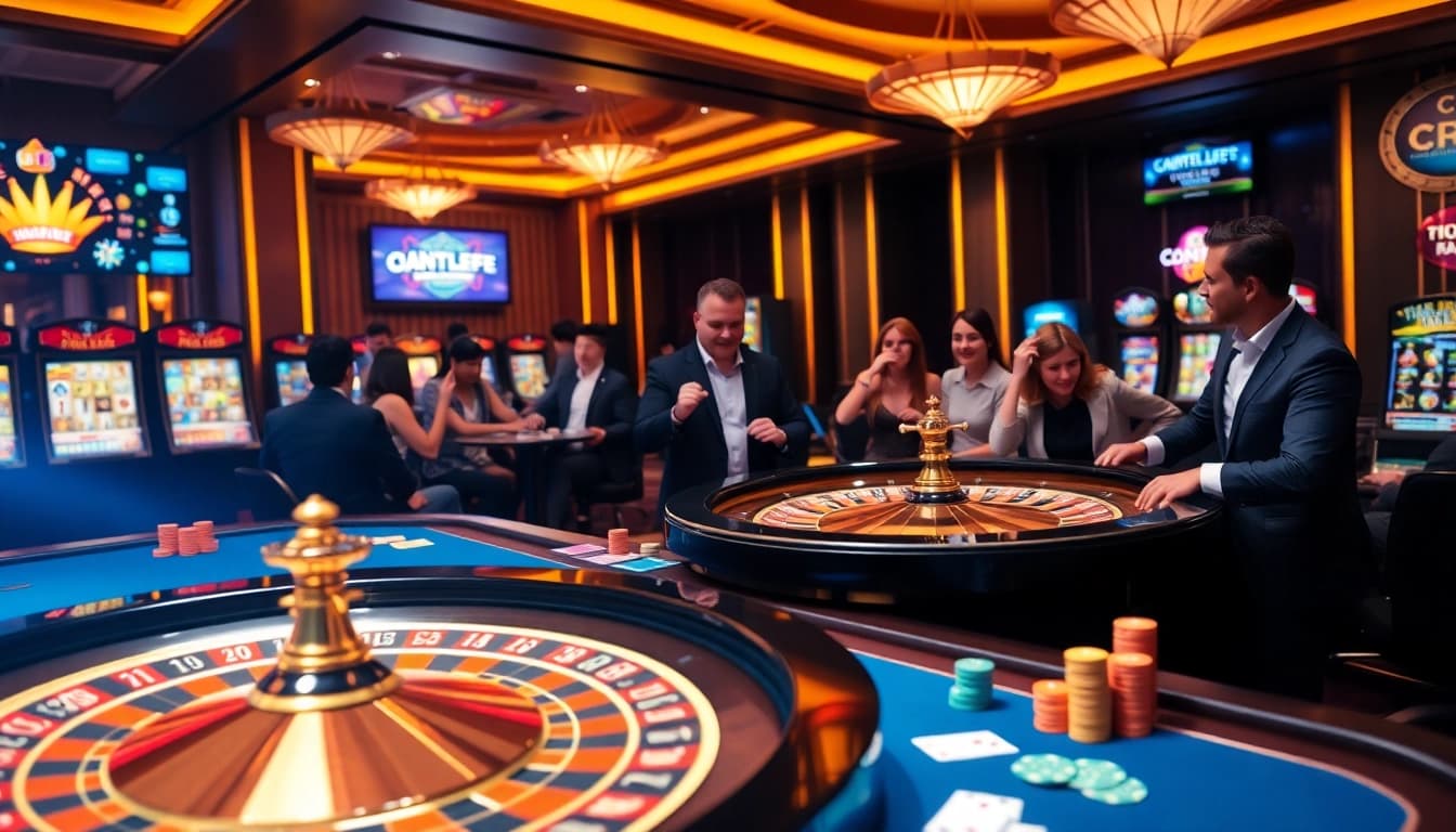 Exciting gameplay at CM88 com with roulette and poker, immersing gamers in thrilling action.