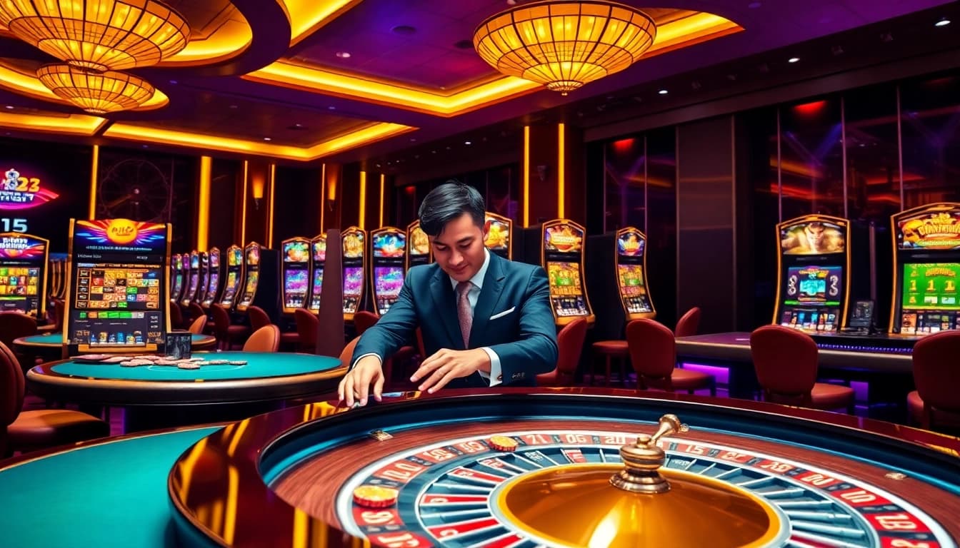 Experience immersive gaming at https://mm88.agency/ with luxurious casino tables and dynamic action.