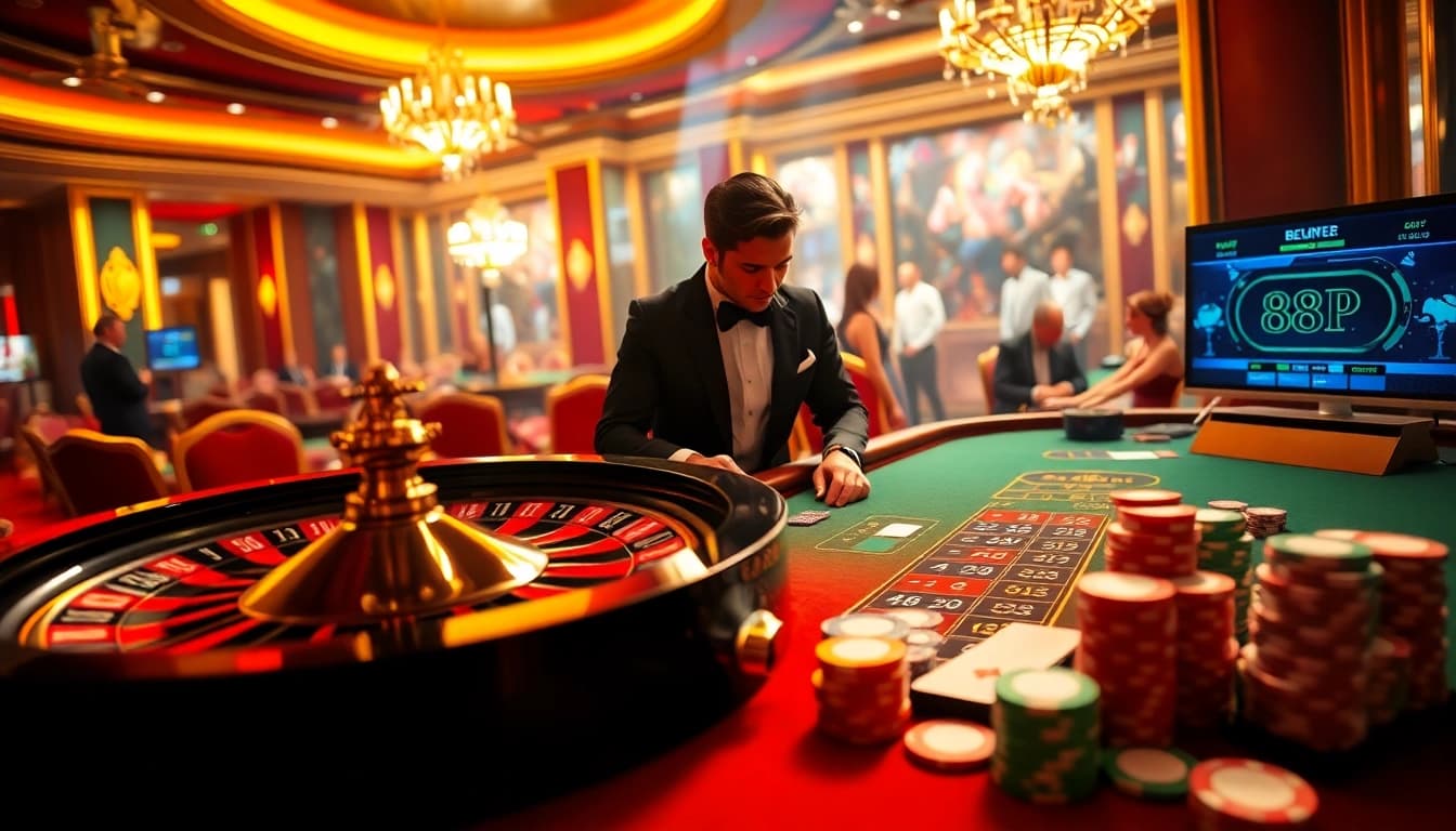 Engage in thrilling gameplay at https://888p.se.net/ with vibrant casino visuals and exciting betting actions.