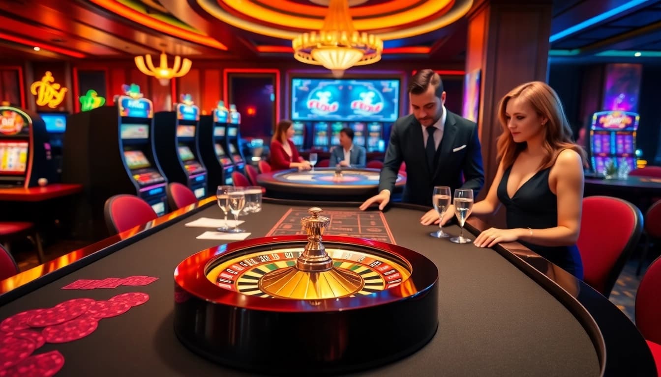 Players enjoy a thrilling roulette game at https://188v.today/ with stunning decor and engaging dealers.