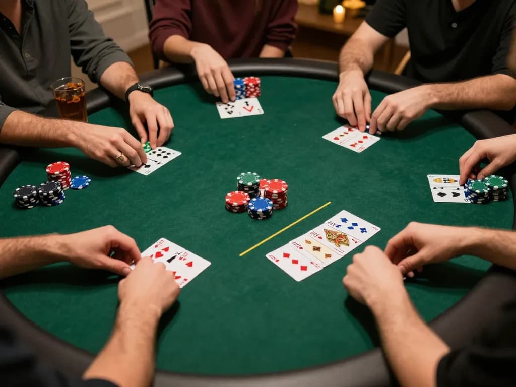 Engage in a thrilling poker game at home with friends showcasing strategies at uu88 com.