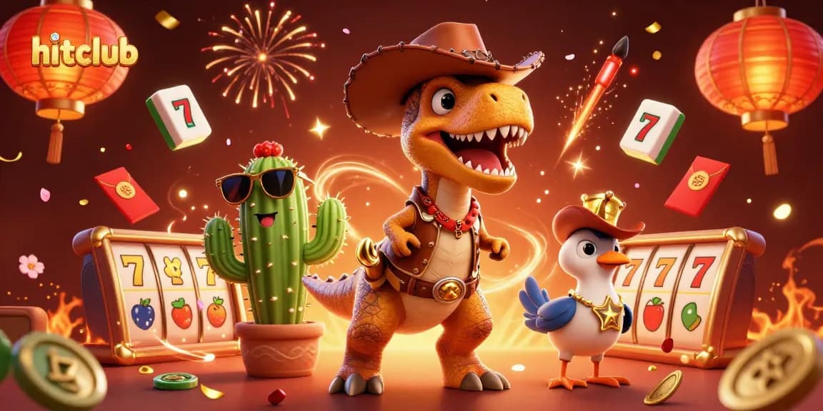 Engage with hitclub's thrilling slots experience featuring vibrant characters and dynamic gaming elements.