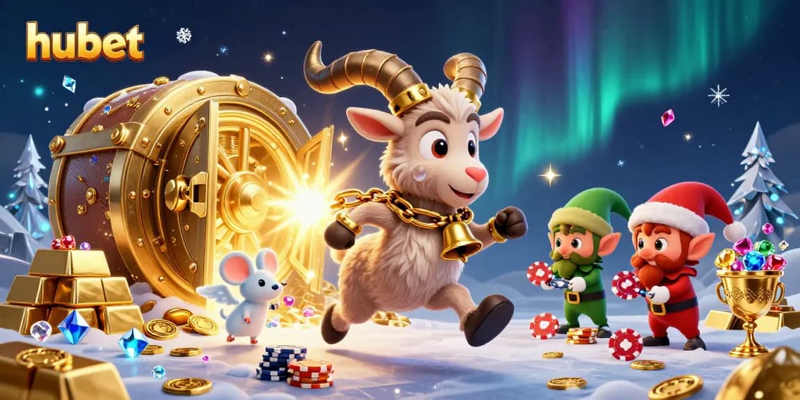 hubet activates thrilling gameplay in a festive casino with vibrant graphics and engaging action.