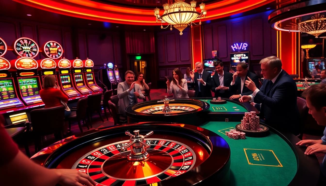 Experience the thrill of winning at 88I COM with vibrant casino scenes and exciting gameplay.