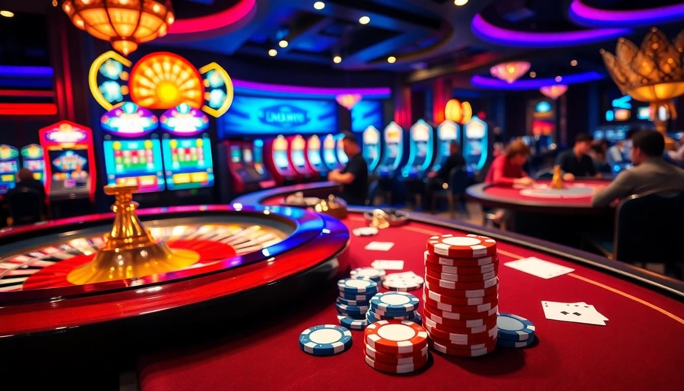 Experience the thrill of 888 new casino gaming with vibrant roulette and engaging blackjack tables.