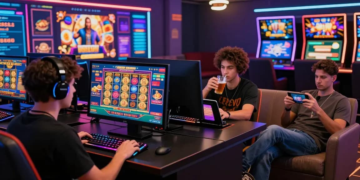 Engaging online gaming experience at jumpspace.org.uk showcasing diverse players enjoying credit card casinos in 2026.