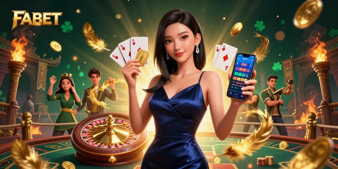 Engage with FABET's thrilling online casino experience showcasing immersive games and live action.