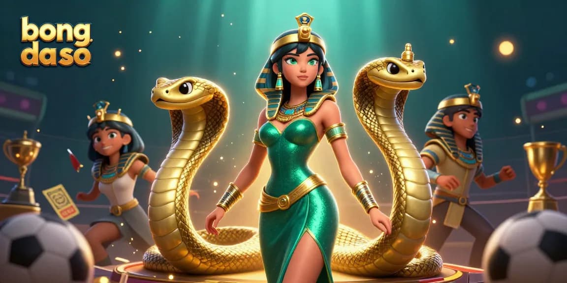 Experience the thrill of bong da so betting with dynamic visuals showcasing sports elements and 3D characters.