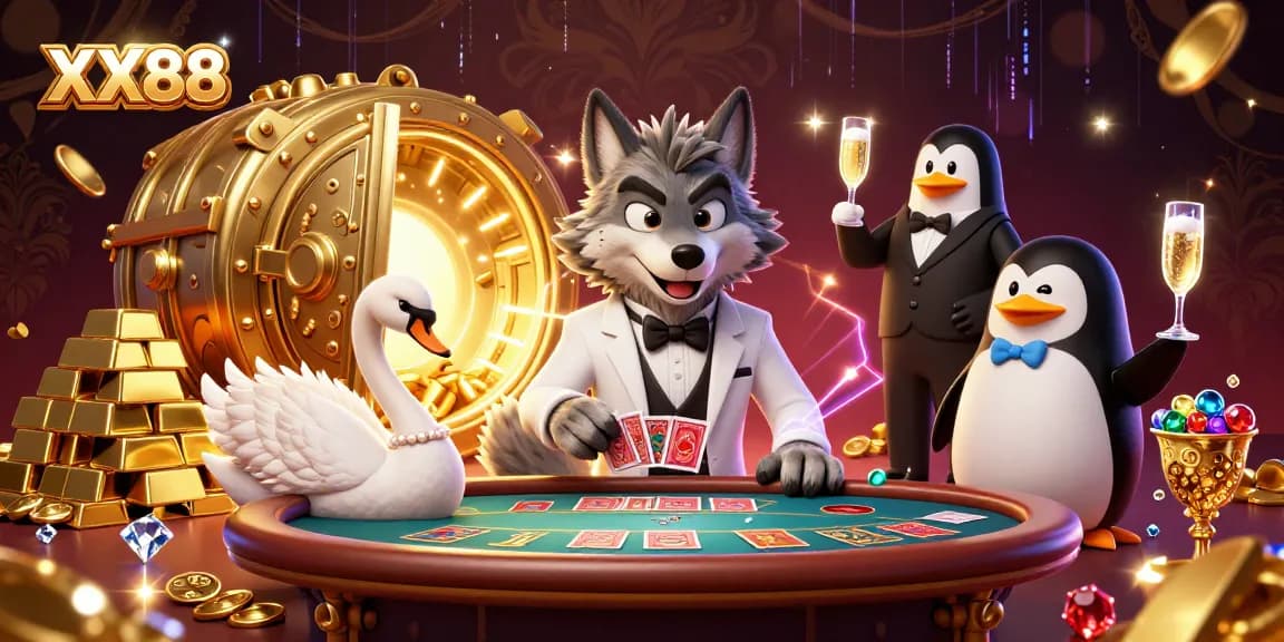 Engage in the thrilling experiences at XX88 casino featuring unique gaming characters in a vibrant atmosphere.