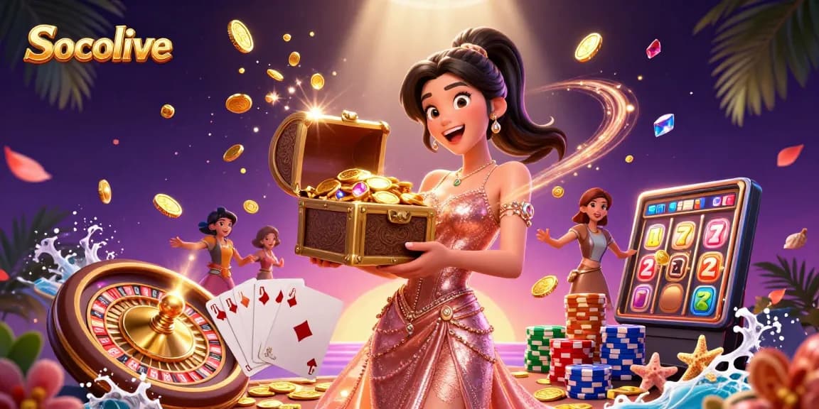 Socolive delivers thrilling gambling experiences with high-quality visuals and immersive gameplay.
