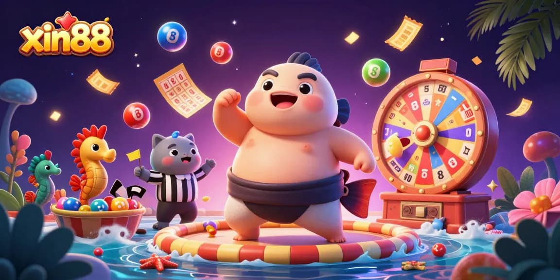 Join the excitement with xin88 as you engage in thrilling underwater lottery games with vibrant visuals.