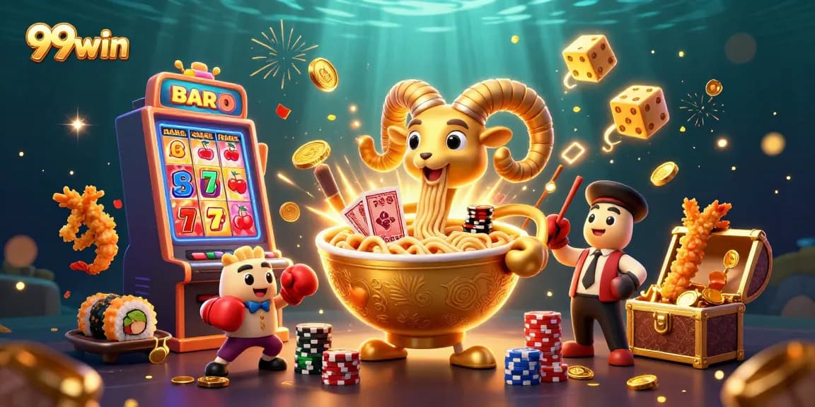Play exciting games at 99win with vibrant characters and dynamic casino elements.