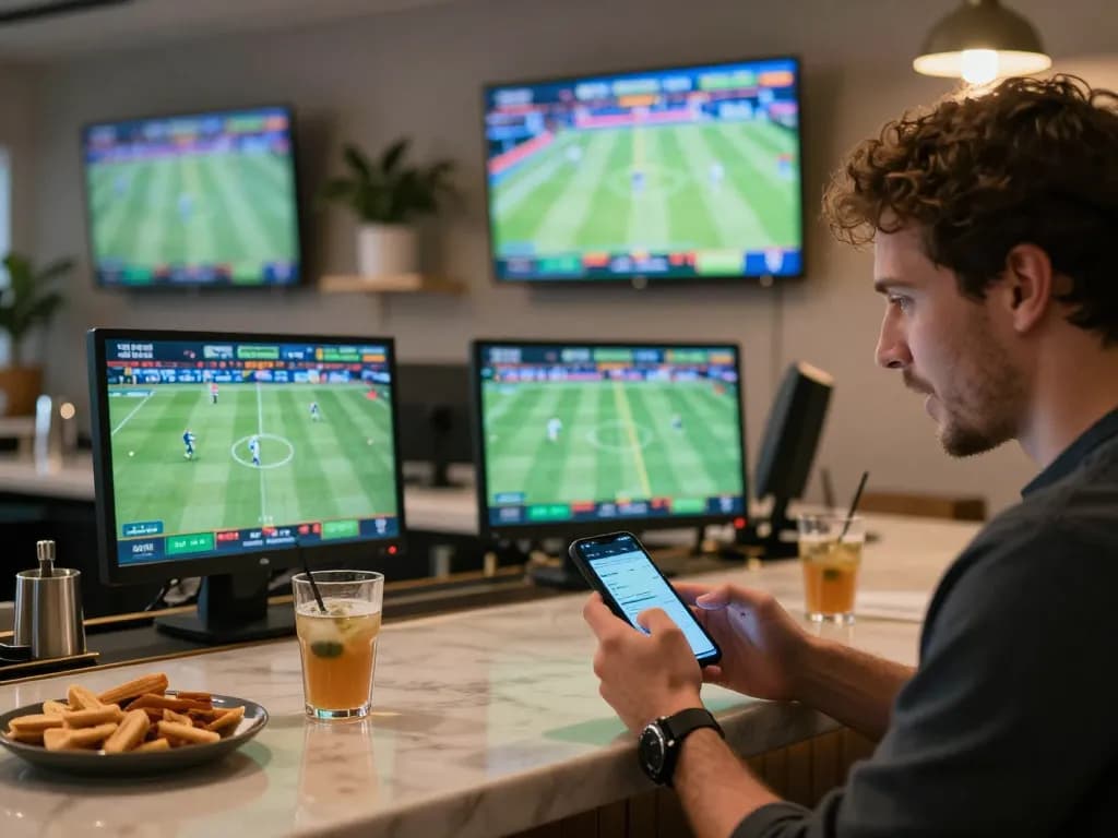 Place bets on PUB88 with a smartphone while enjoying a live sports event at home bar