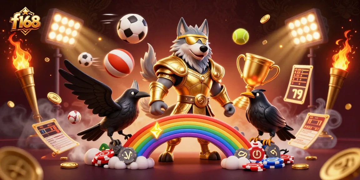 Experience the excitement of f168 with dynamic sports elements and vibrant casino visuals.