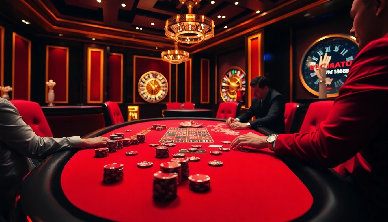 Experience high-stakes poker at km1888b with an elegant gaming atmosphere full of excitement.