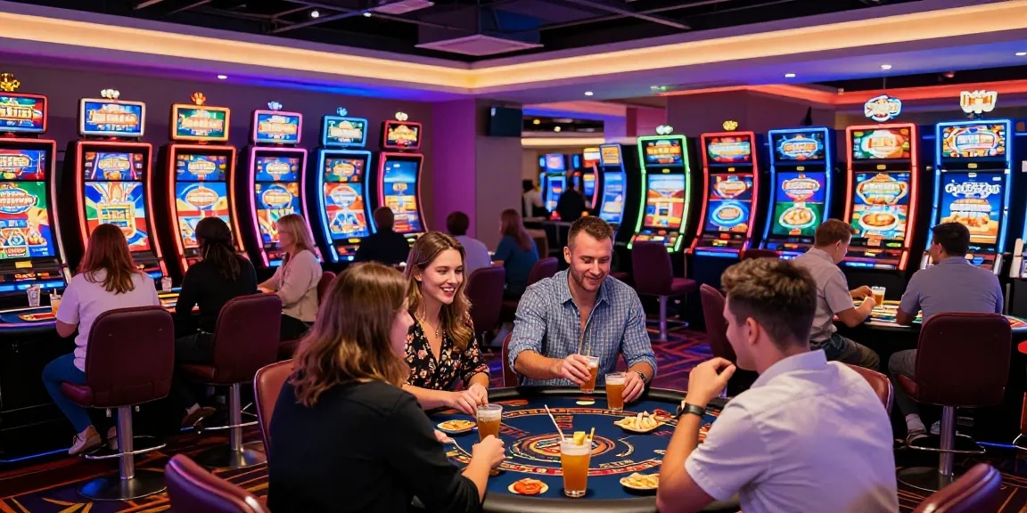 Players enjoying time at uk casinos not on gamstop with exciting atmosphere and vibrant gaming options.