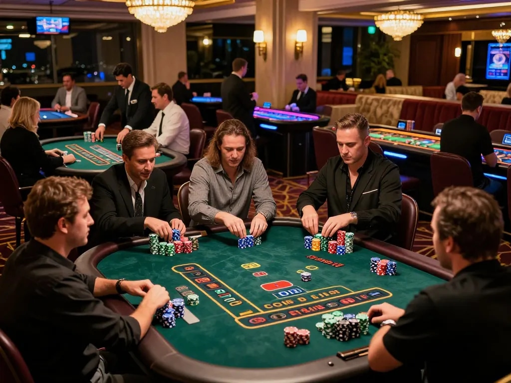 Experience thrilling roulette action at https://123bz.uk.net/ casino with lively players and vibrant ambiance