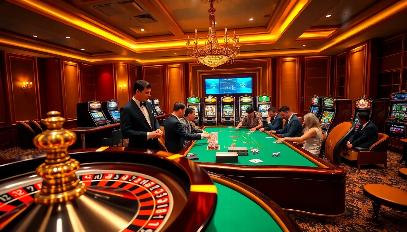 Experience thrilling gambling moments at https://kjc.football/ with an exquisite casino gaming atmosphere.