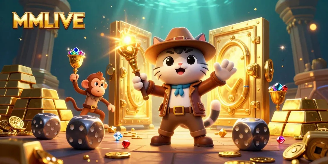 MMLIVE offers thrilling interactions in a vibrant 3D casino adventure full of treasures.