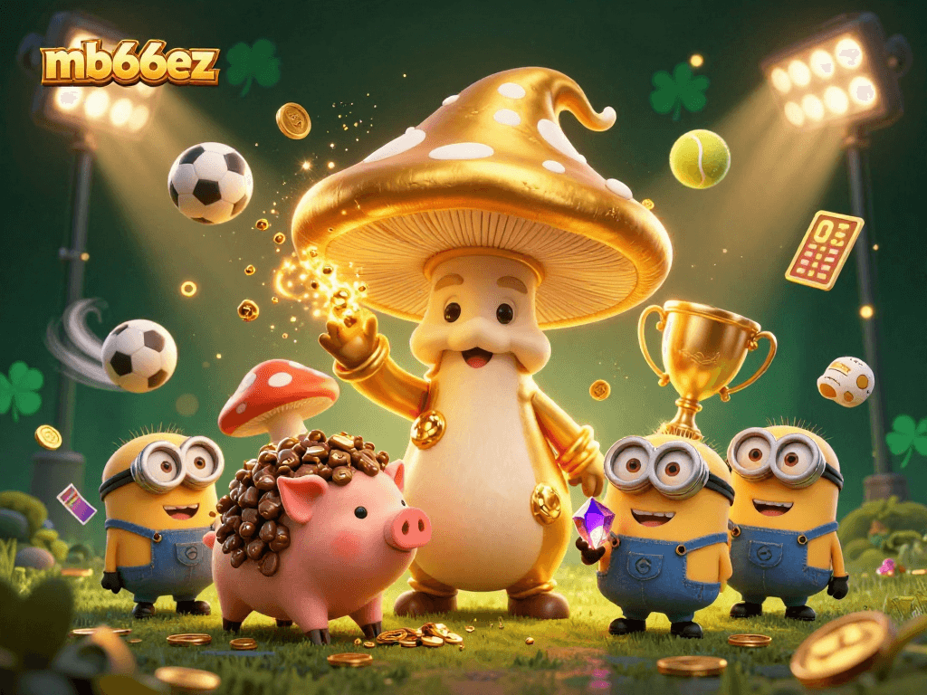 Experience the excitement of mb66ez sports betting with golden visuals and dynamic action.