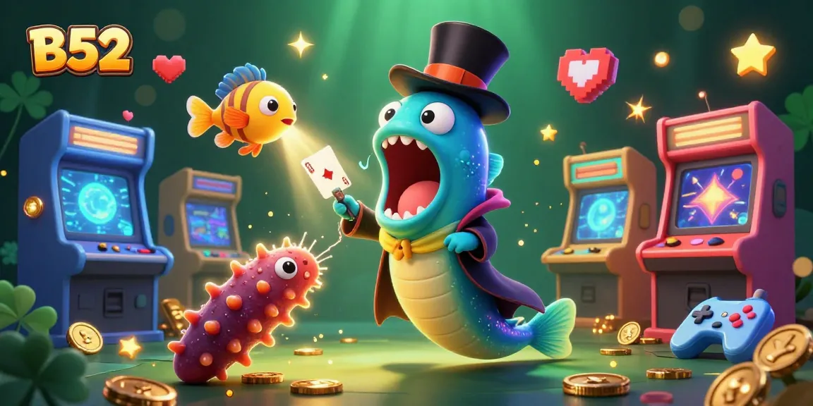 Engage in thrilling B52 gaming adventures with bioluminescent creatures showcasing their magical prowess.
