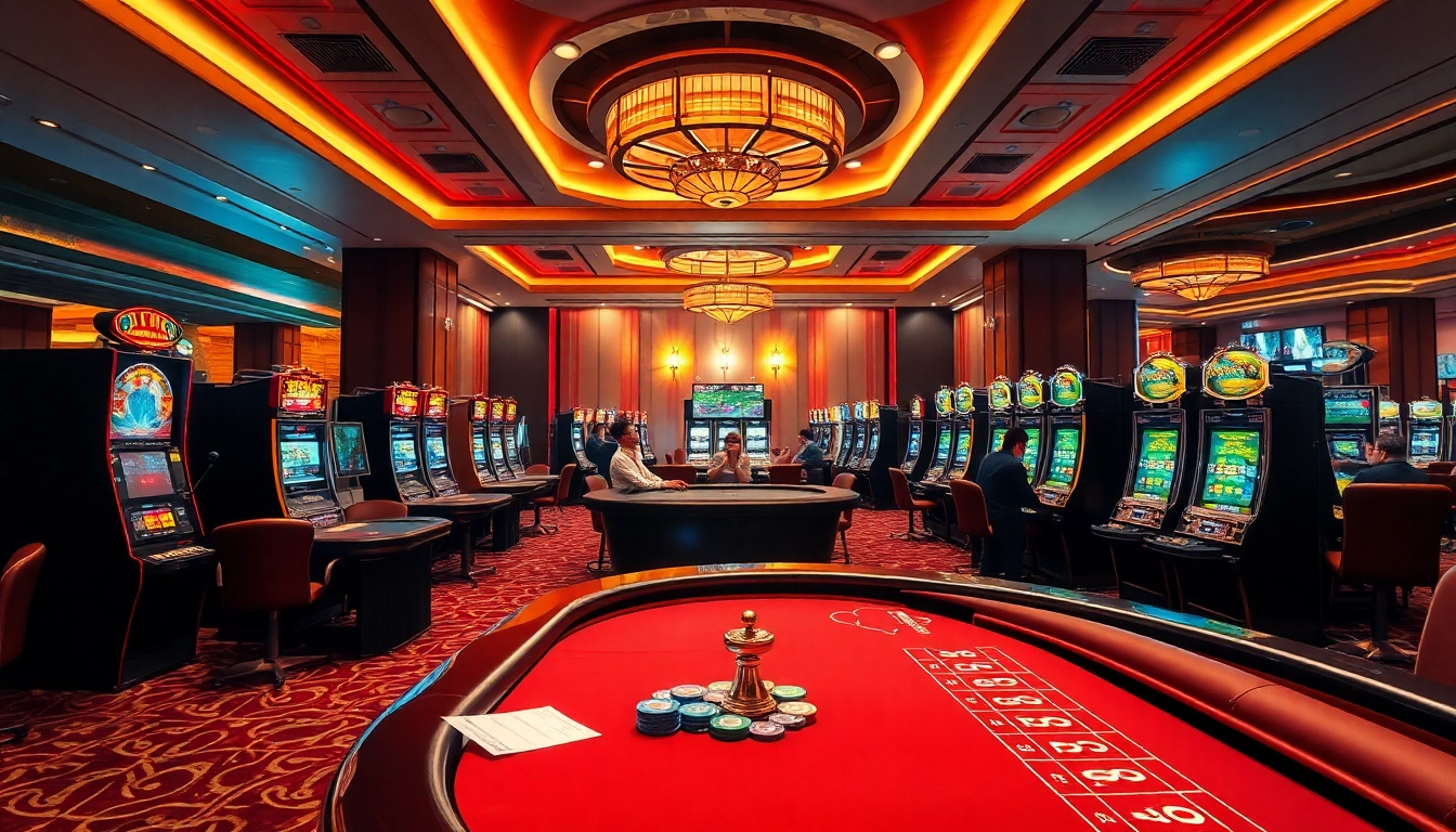 Players enjoying various gambling activities at bong 88's luxurious casino interface.