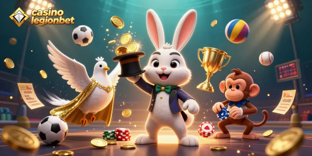 Win big with casino legionbet game features featuring thrilling characters and dynamic action.