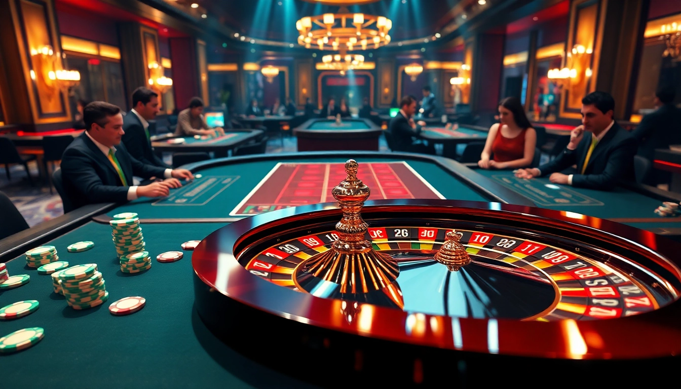 Experience exciting gaming at hz88mie.com with vibrant casino scenes and thrilling action.
