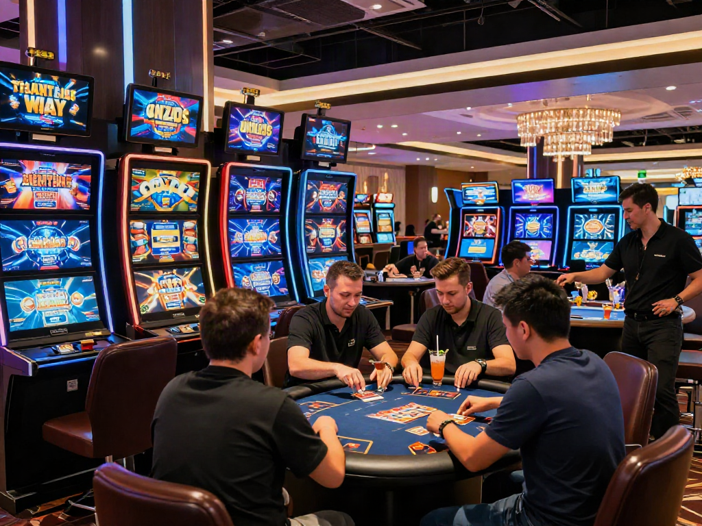 Exciting online gambling environment at C168 featuring players and immersive gaming experiences.