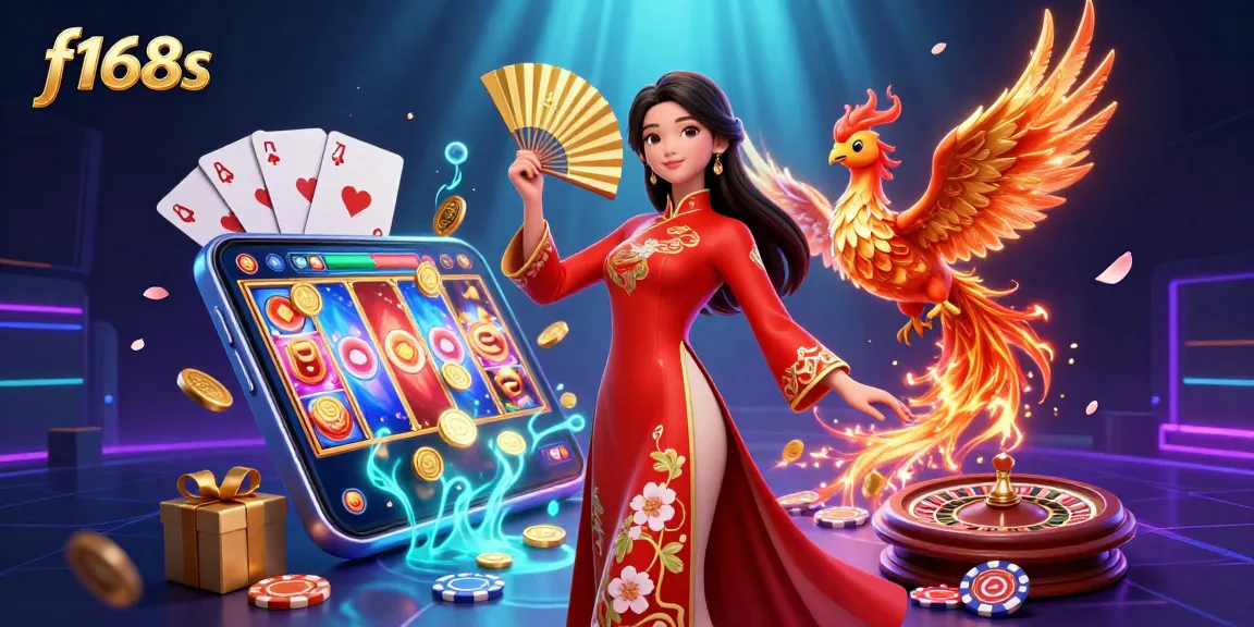 Experience exhilarating games at f168s with colorful slot machines and lucky golden symbols.