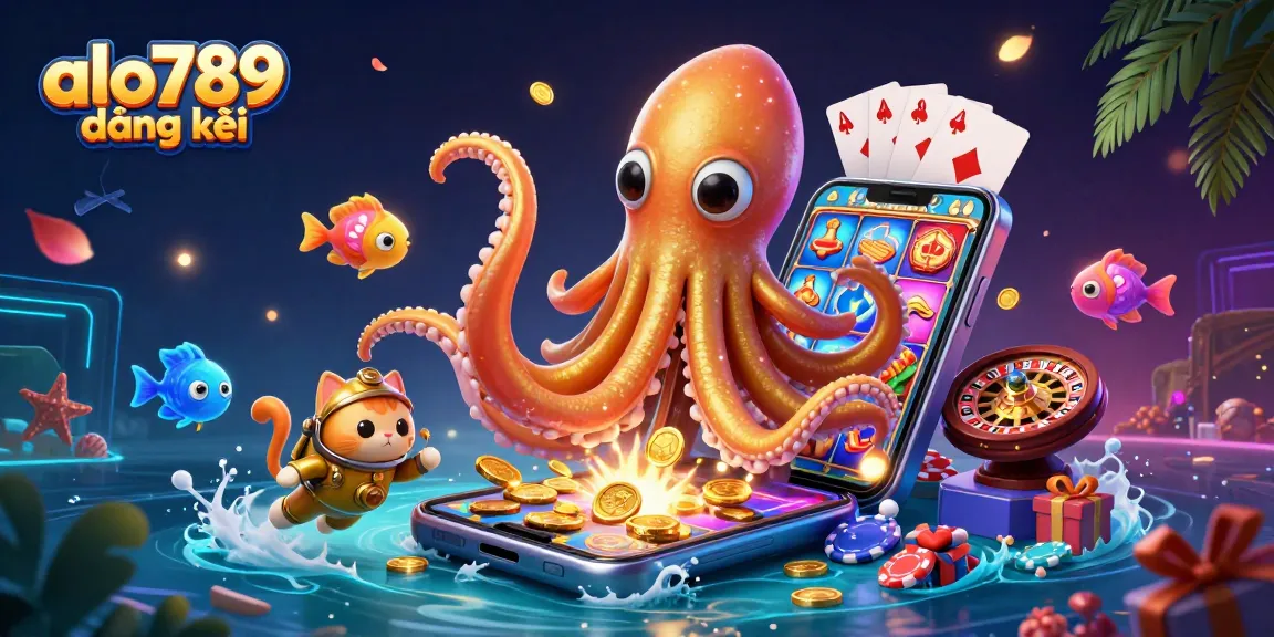 Catch the excitement with alo789 đăng ký as golden coins and casino elements surround a vibrant scene
