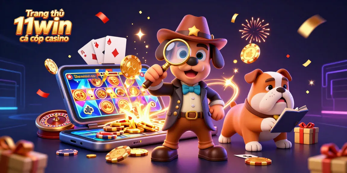 Experience excitement at Trang chủ 11win cá cược casino with a detective clue scene full of games.