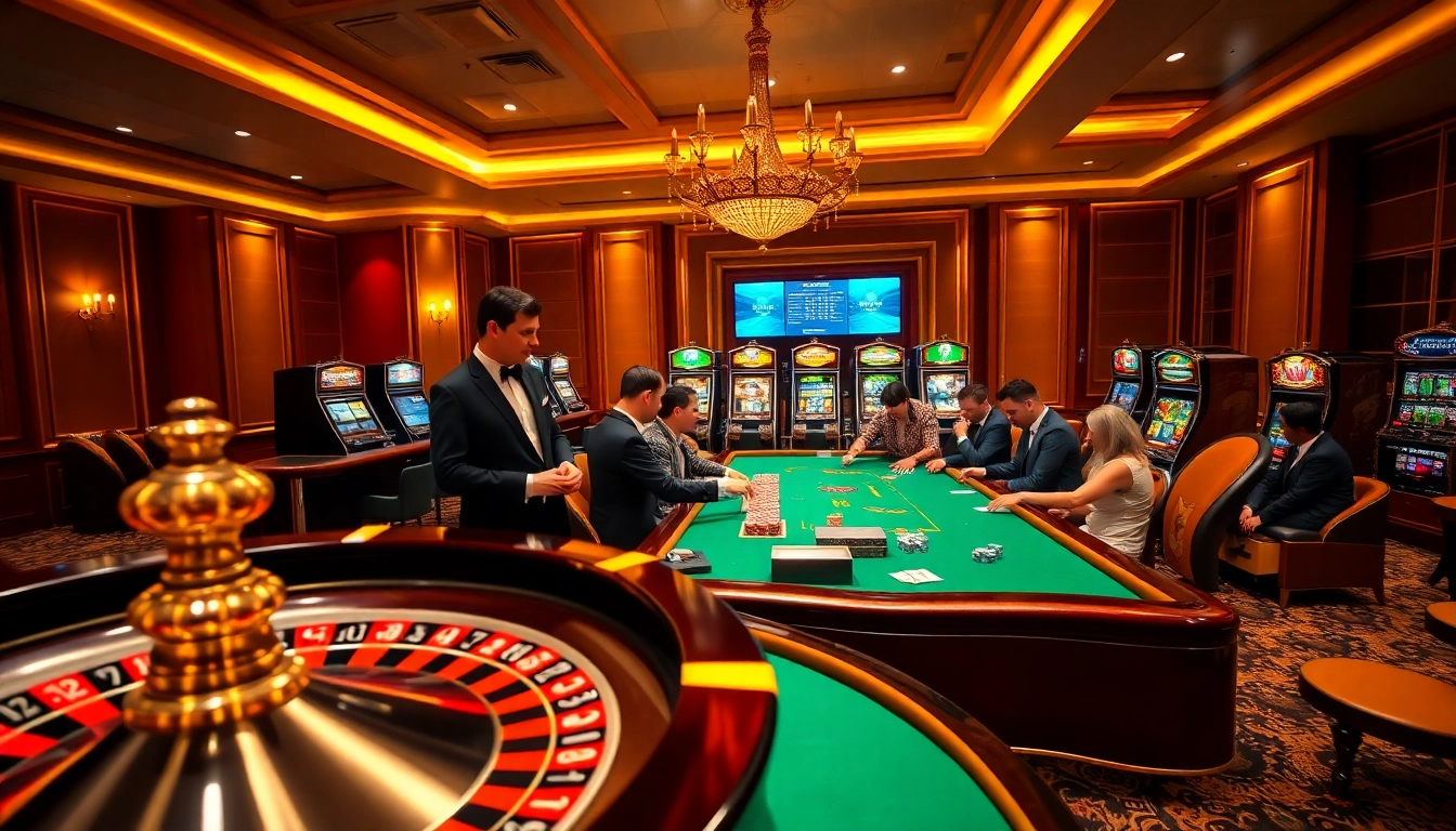 Experience thrilling gambling moments at https://kjc.football/ with an exquisite casino gaming atmosphere.