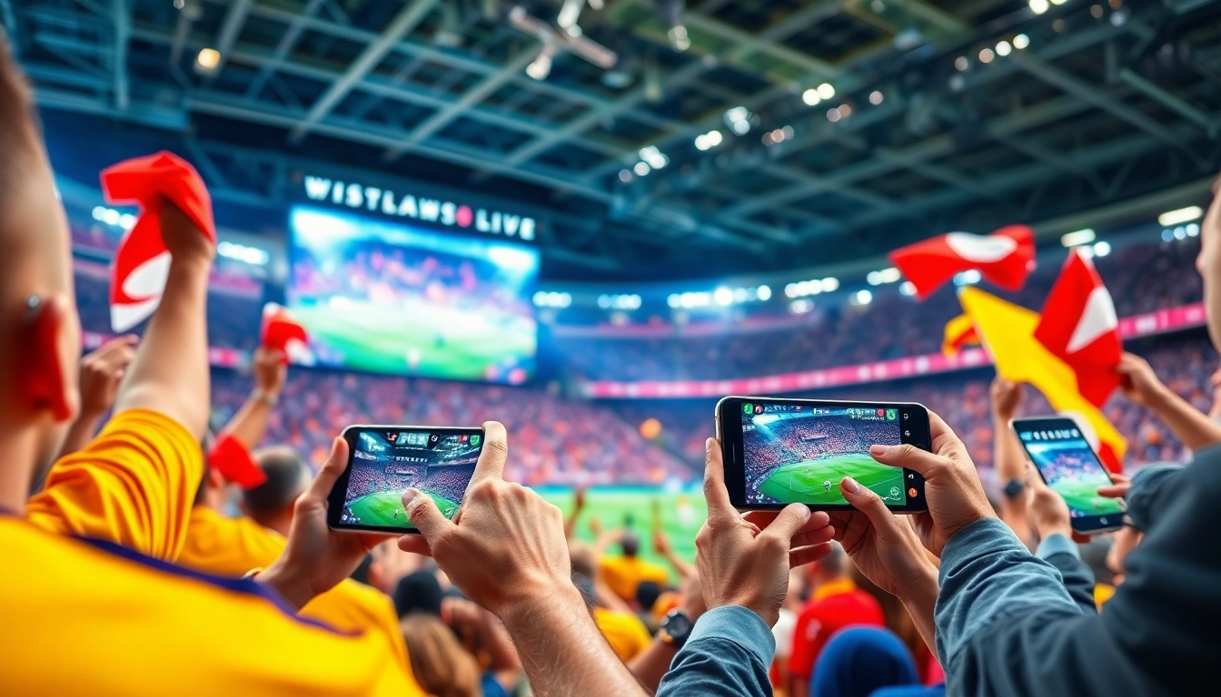 Experience the thrill of live soccer streaming at https://socolive.spot/ with fans immersed in the game.