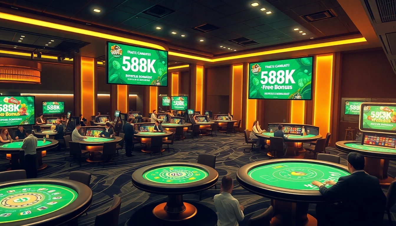 Exciting gaming atmosphere at new88go.com with players enjoying casino games and promotions.